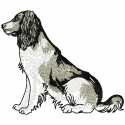Dogs Embroidery Design 3 Dogs Embroidery Design 3